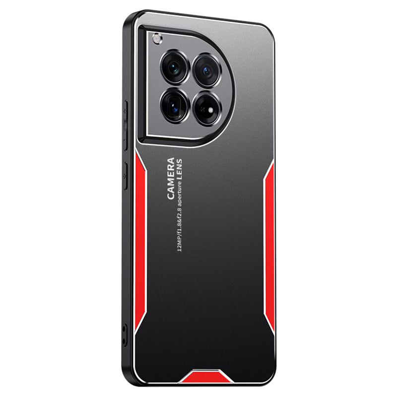 For OnePlus 12 5G Case Anti-Scratch Aluminum Alloy+TPU+PC Phone Cover For OnePlus 12 5G Case Anti-Scratch Aluminum Alloy+TPU+PC Phone Cover